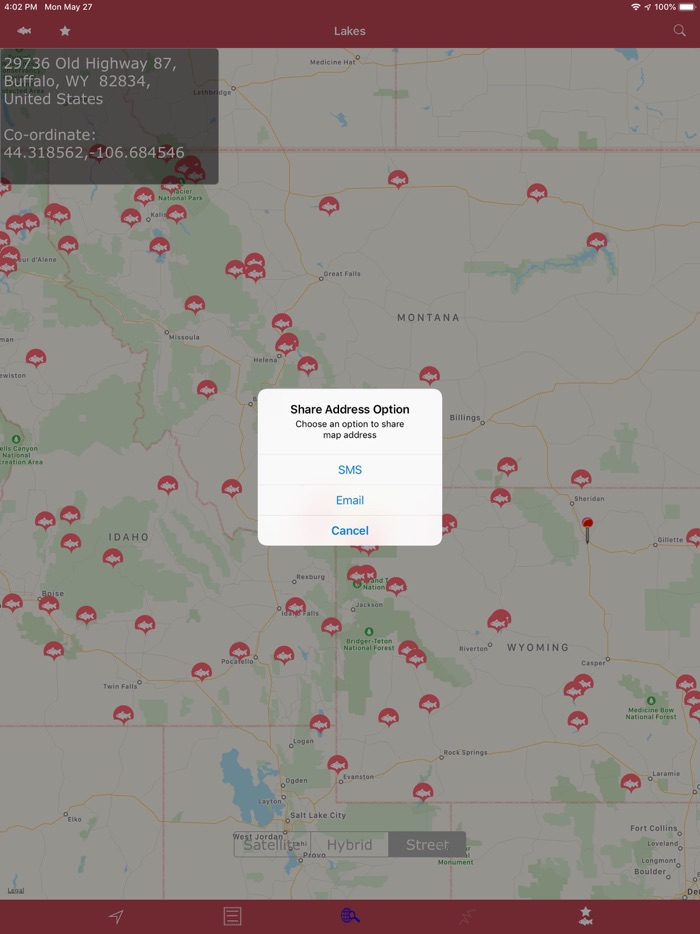 Wyoming, Montana  Idaho