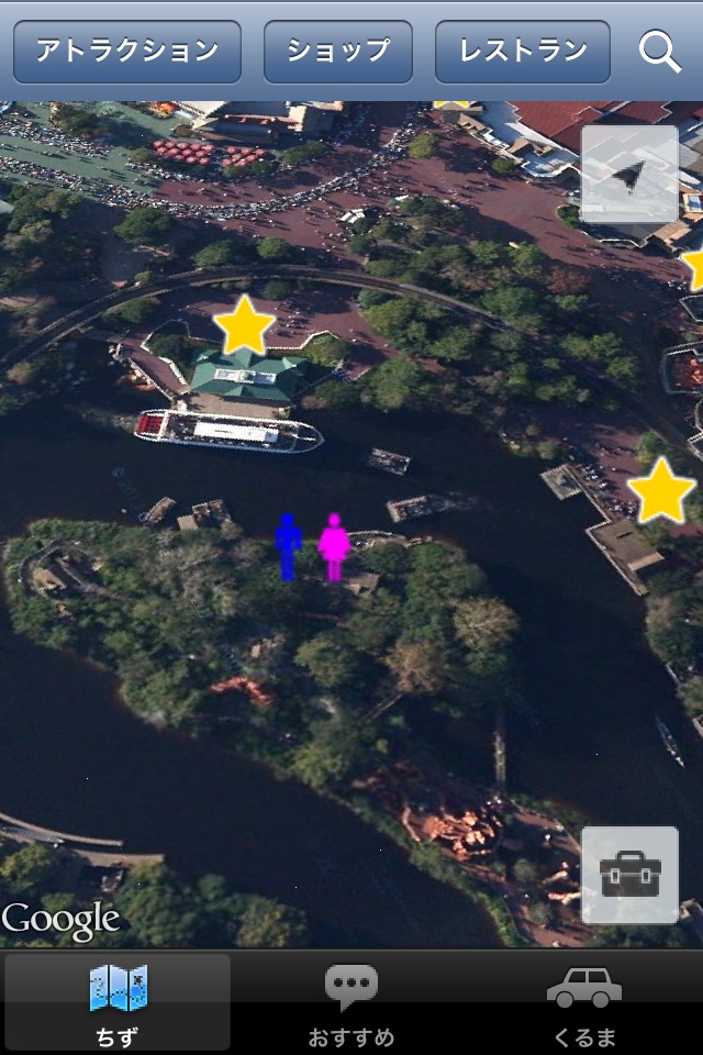 Map for Tokyo Disneyland screenshot 2