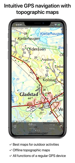 Topo GPS Norway