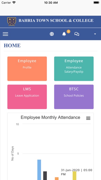 BTSC Staff Portal