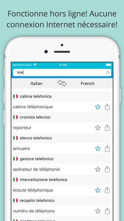 French Italian Dictionary+