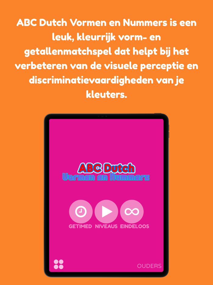 ABC Dutch Vormen en Nummers
