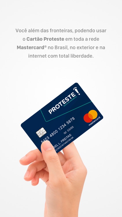 Cartão PROTESTE