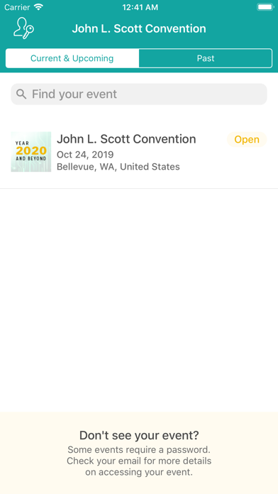 How to cancel & delete John L. Scott Convention from iphone & ipad 2