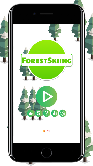 Forest Skiing image #1