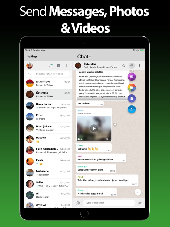 Chat+ WA for iPad