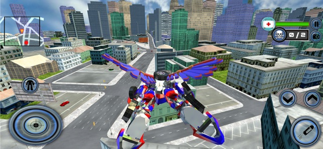 Flying Car Robot Transform(圖3)-速報App