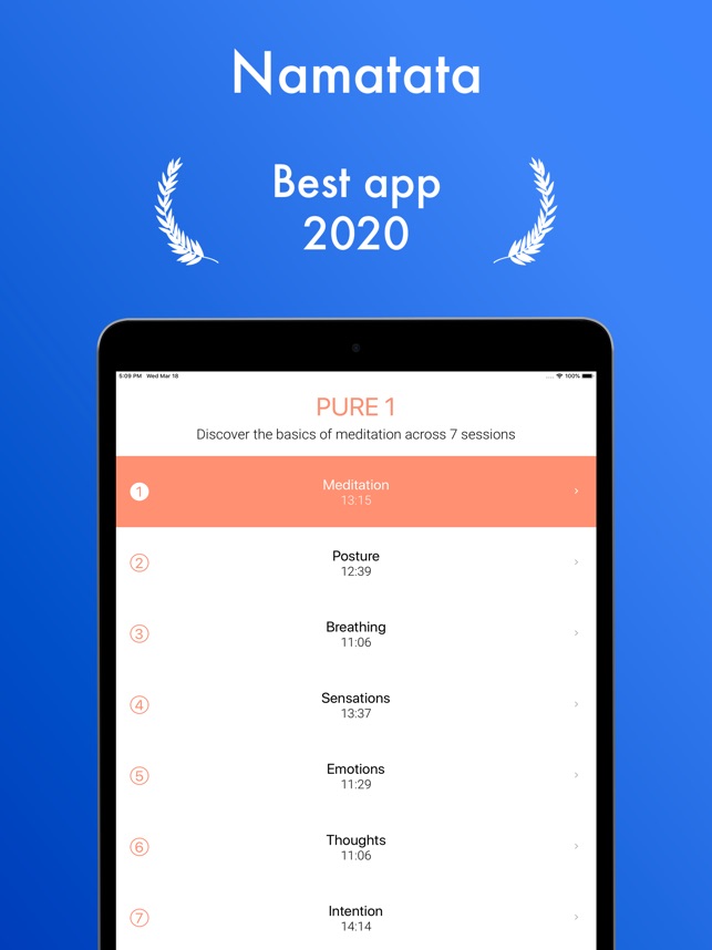 Namatata Meditation Sleep On The App Store