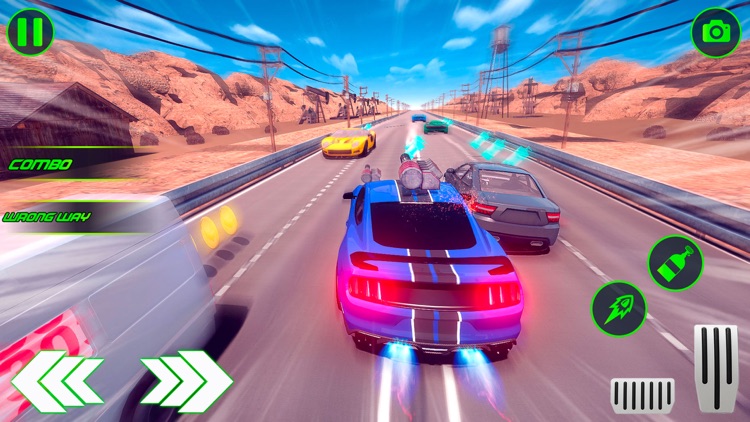 Highway Traffic Car Shooter screenshot-4