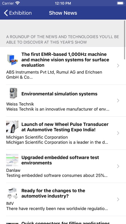 Automotive Testing EXPO India screenshot-3