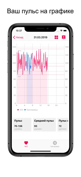 Game screenshot Heart Graph - Визуализируй ЧСС apk