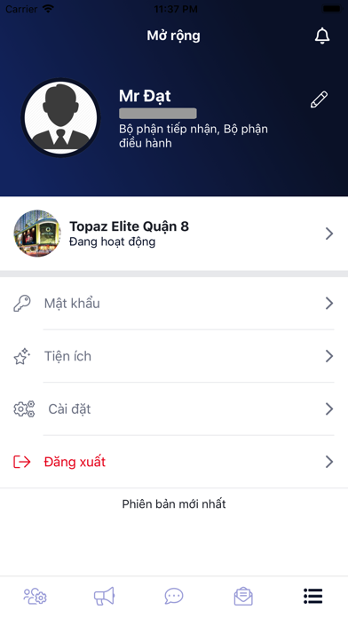 BMS BQL - Chung cư Topaz Elite screenshot 2