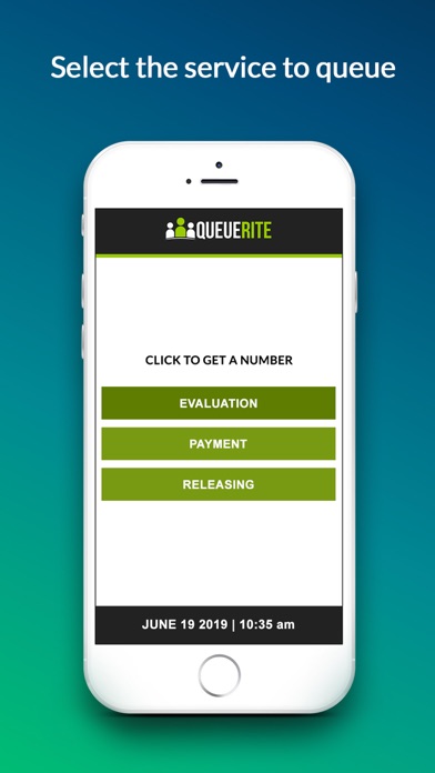 QueueRite Ticket Kiosk screenshot 3