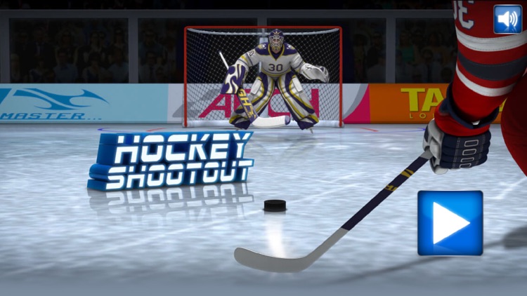 Ice Hockey shoot