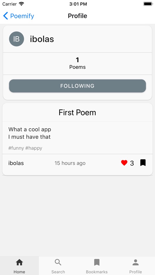 【图】Poemify – Social Poetry(截图3)