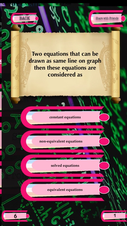 Linear Equation Trivia