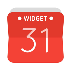 Widget Calendar : Easy&Simple