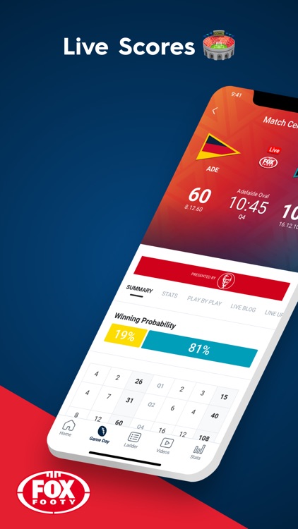 Fox Footy - AFL Scores & News screenshot-0