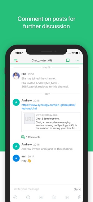 Synology Chat On The App Store