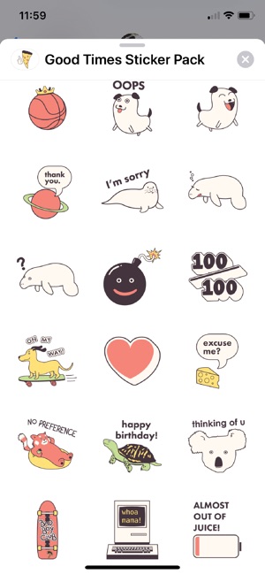 Good Times Sticker Pack(圖5)-速報App