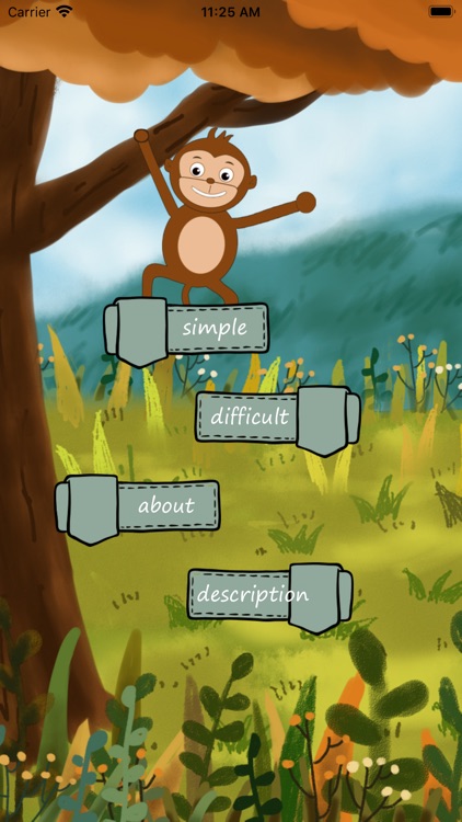 Monkey Climbing Tree