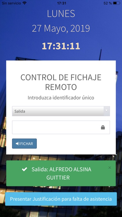 Control Presencia Laboral