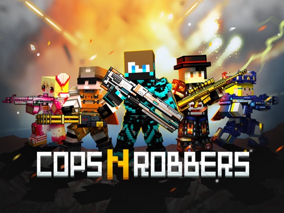 Cops N Robbers (FPS): 3D Pixel на iPad