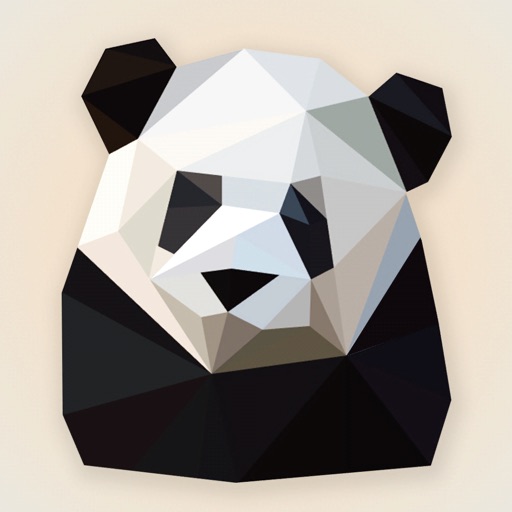 icon of Poly Panda - Jigsaw Art