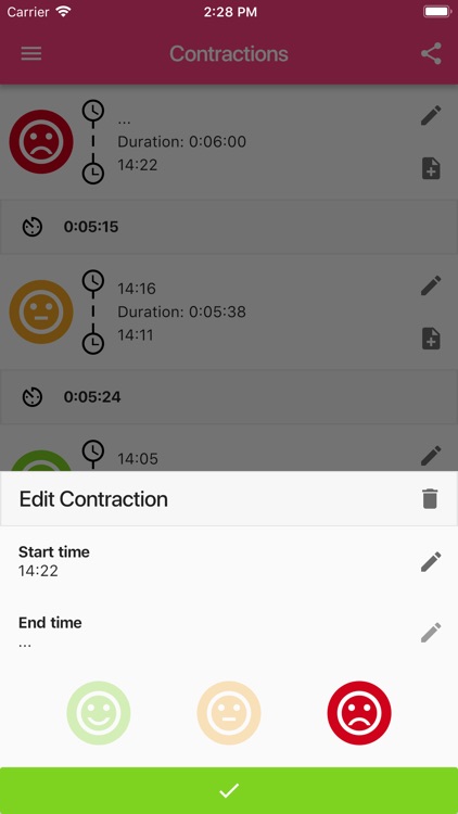 Easy Contraction Timer screenshot-4
