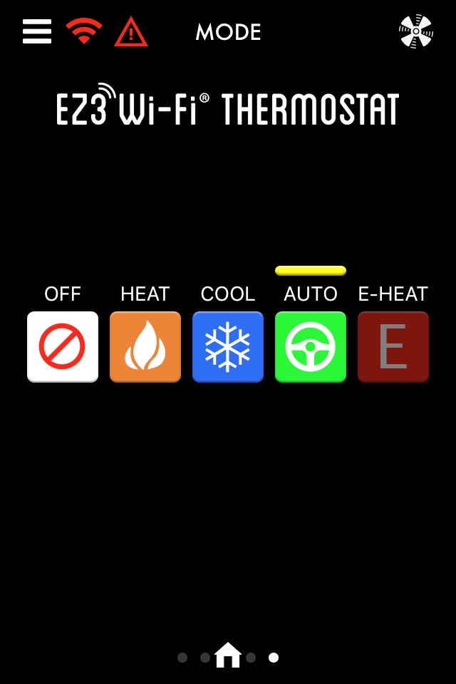 Totaline EZ3 Wi-Fi® Thermostat screenshot 3