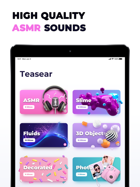 iPad Image of TeasEar - ASMR Slime Triggers