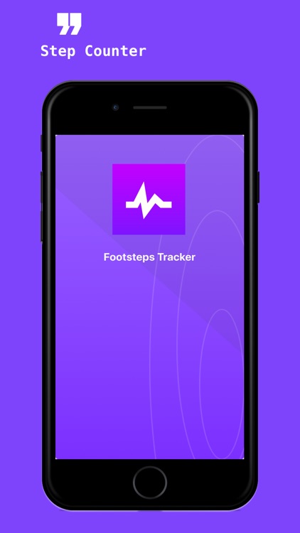 Footsteps tracker step counter