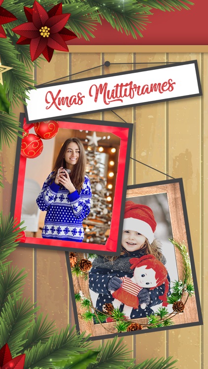 Christmas Photo Frames Editor.