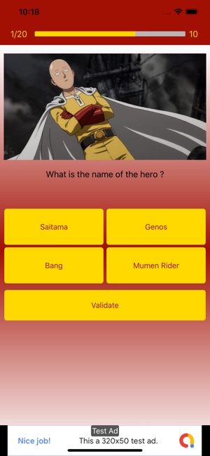 One Punch Quiz(圖2)-速報App