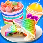 Rainbow Ice Cream sandwich