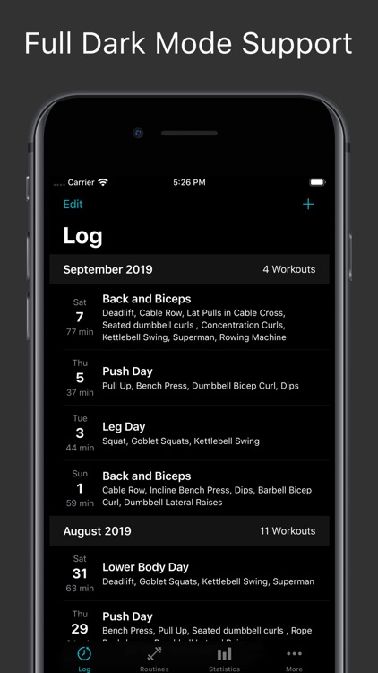 RepCount - Gym Workout Log screenshot-5