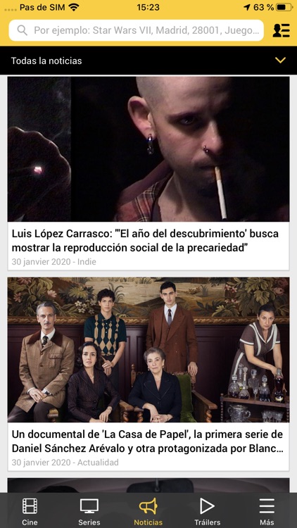 SensaCine - Cine y Series
