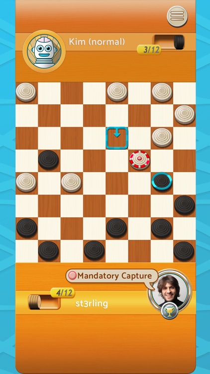 Checkers - Draughts Board Game screenshot-3