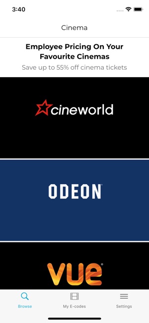 My Perks At Work >> Cinema Perks At Work On The App Store My Perks At Work >> Cinema Perks At Work On The App Store