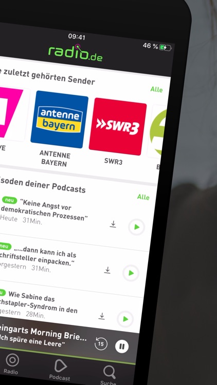 radio.de - Radio und Podcast