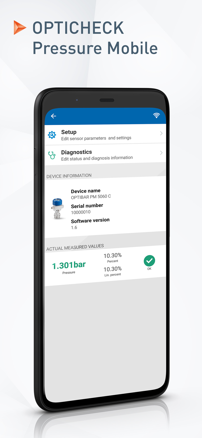 OPTICHECK Pressure Mobile