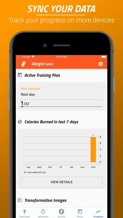 Weight Loss at Home - Pro screenshot 2