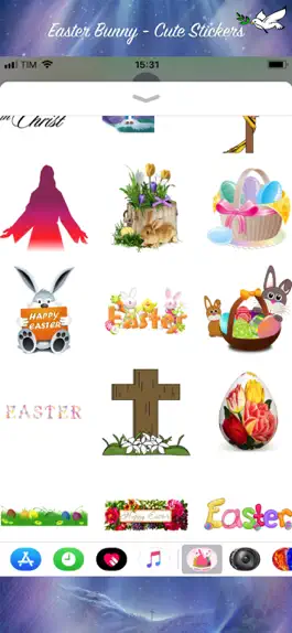 Game screenshot Easter Bunny - Cute Stickers hack