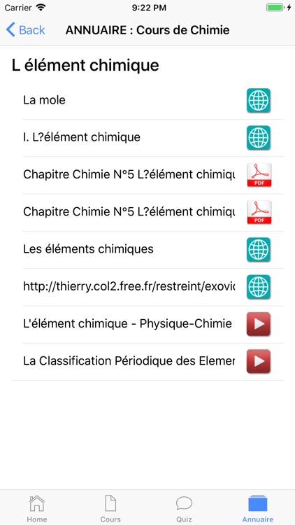 Cours de Chimie screenshot-6