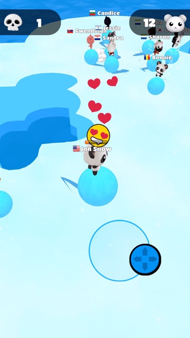 Petwar.io - Snowball war screenshot 4