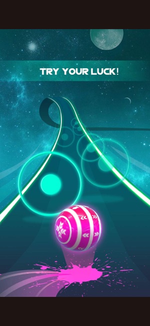 Dancing Neon Ball: Rush Road(圖1)-速報App