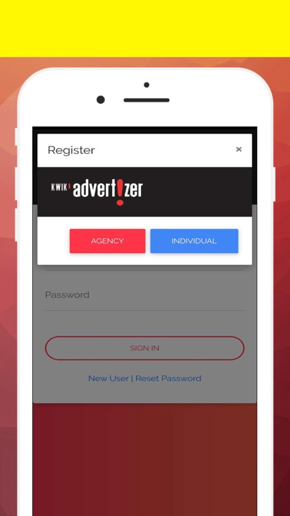 Kwik Advertizer App