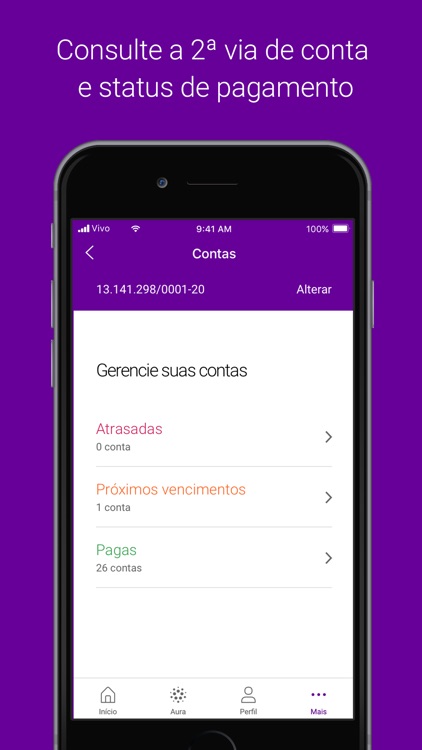 Meu Vivo Empresas Móvel