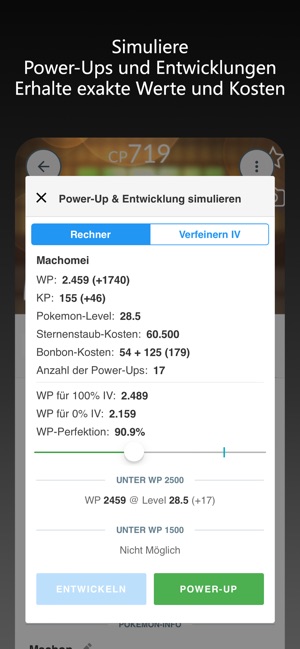 Files Blog: Pokemon Go Entwicklung Berechnen