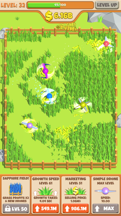 Idle Grass Cutter Screenshot 2